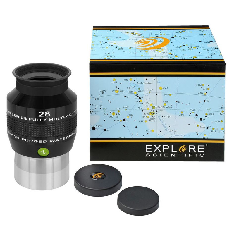 Explore Scientific Oculare con riempimento gassoso 68° Ar 28 mm 2"