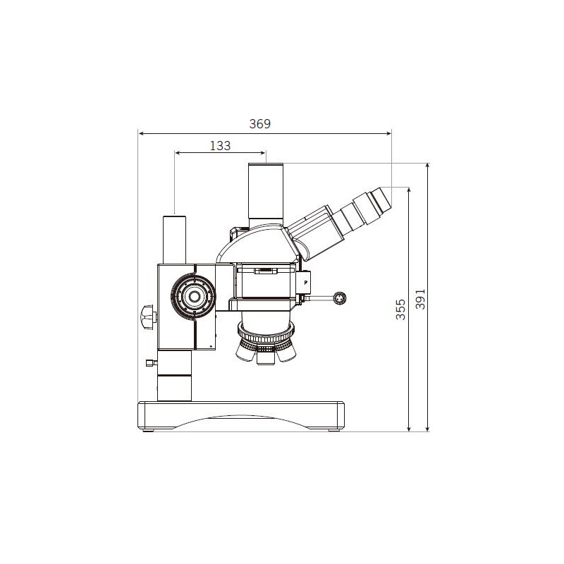 Motic Microscopio BA310 MET-H, binoculare