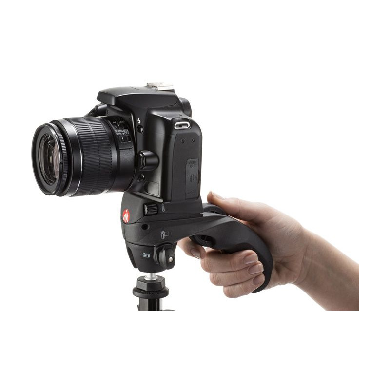 Manfrotto Compact Action Kit treppiede foto/video, nero