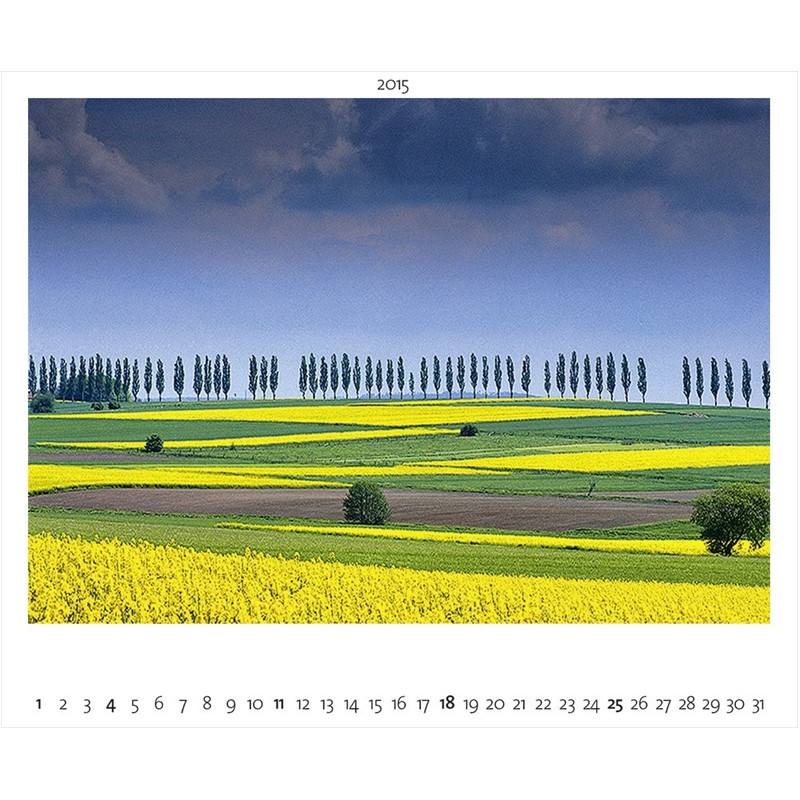 Palazzi Verlag Kalender Naturland Deutschland 2015