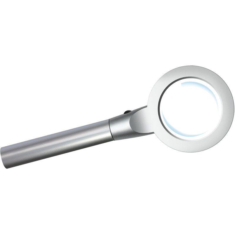 Bresser Lente di ingrandimento con illuminazione a LED 2,5x55 mm