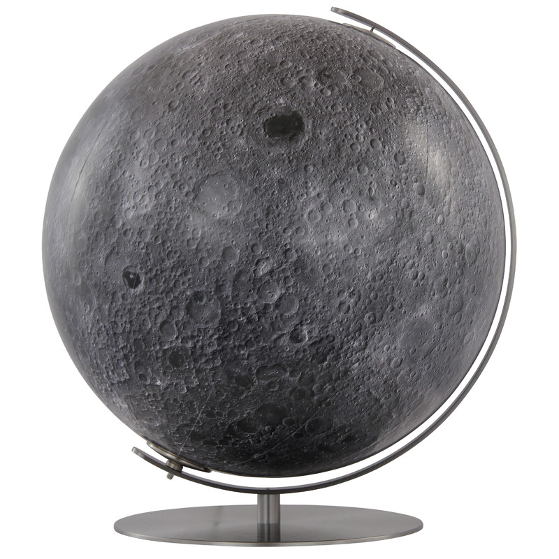 Columbus Globo Mappamondo lunare 40 cm, rifinito a mano