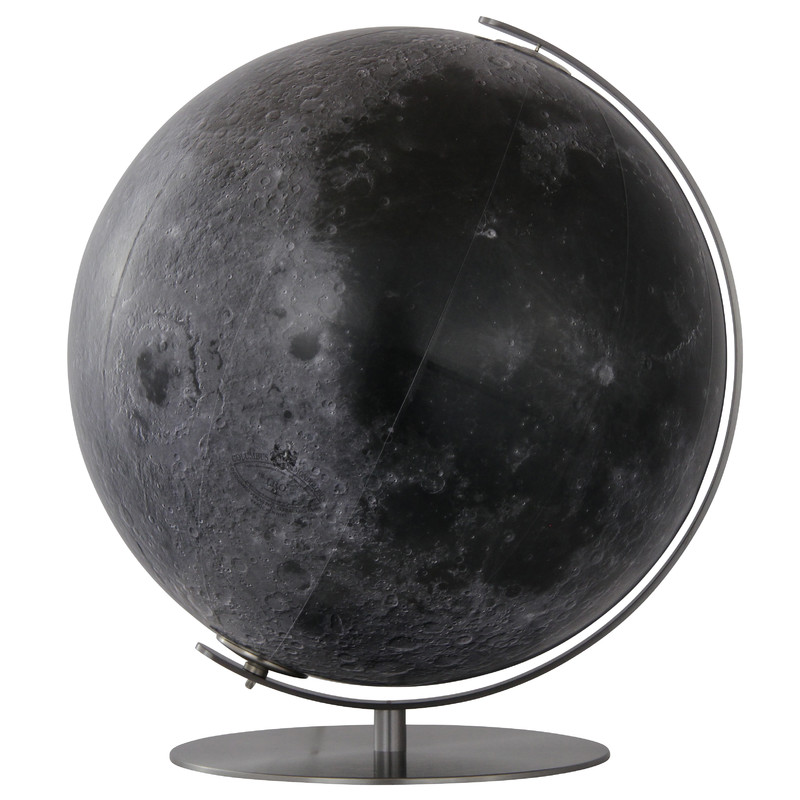 Columbus Globo Mappamondo lunare 51 cm, rifinito a mano