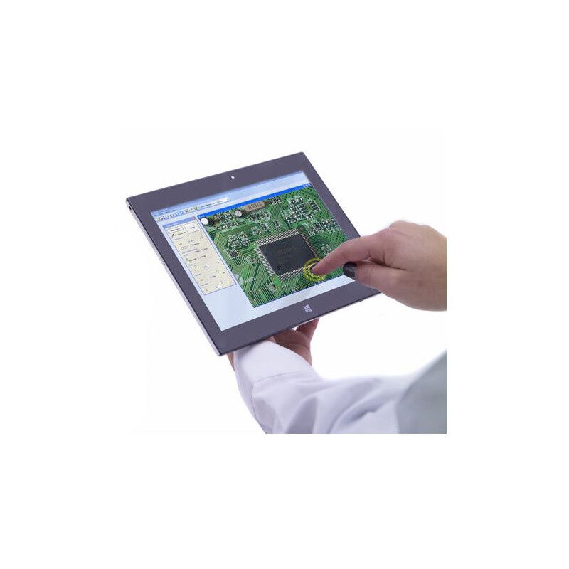 Optika Microscopio digitale B-290TB, N-PLAN, con PC tablet