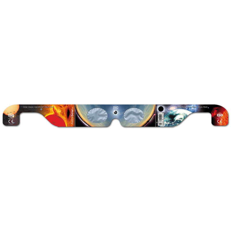 Baader Occhiali per eclissi solare Sonnenfinsternis-Brille Sofi Solar Viewer AstroSolar® Silver/Gold