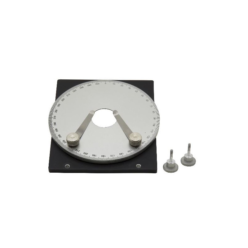 Optika Tavola rotante M-175.1, per set di polarizzazione per tavola di dimensioni 233 x 147 mm