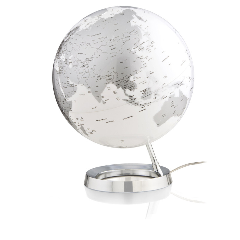 Räthgloben Globo 1917 Mappamondo Light & Colour Chrome 30cm