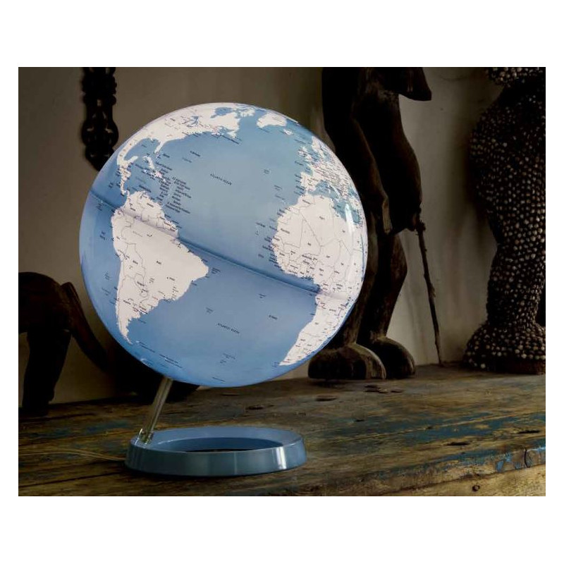 Räthgloben Globo 1917 Mappamondo Light & Colour Azzurro 30cm