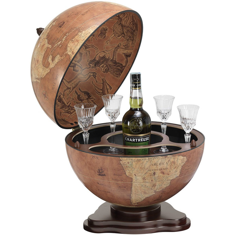 Zoffoli living Globo bar Galileo Rust 40cm