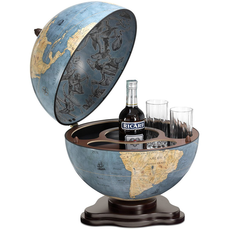 Zoffoli living Globo bar Galileo Blue Dust 40cm