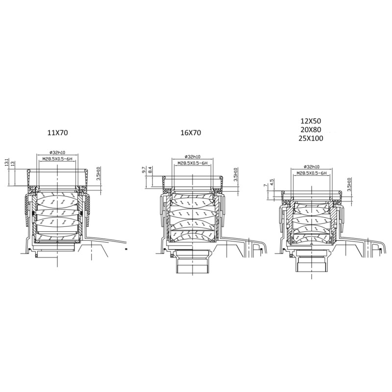 Omegon Binocolo Argus 20x80