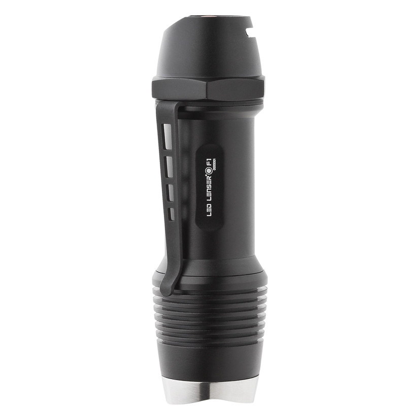 LED LENSER Torcia F1 nera