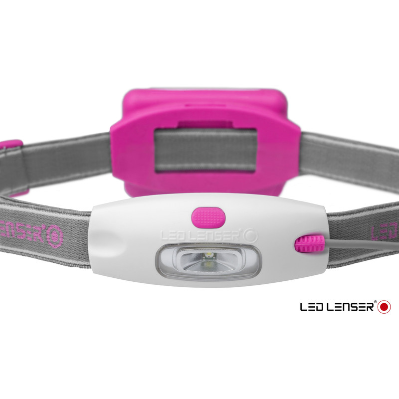 LED LENSER Torcia Stirnlampe NEO Pink