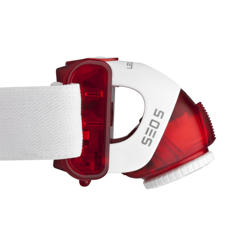 LED LENSER Lampada frontale SEO5 rossa