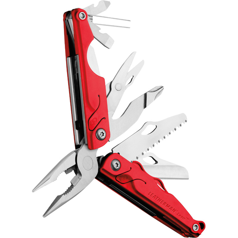 Leatherman Kinder-Multitool LEAP rot