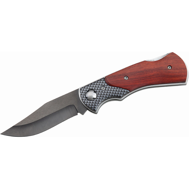 Herbertz Coltelli Coltello tascabile in ceramica, impugnatura in legno cocobolo, n. 223910