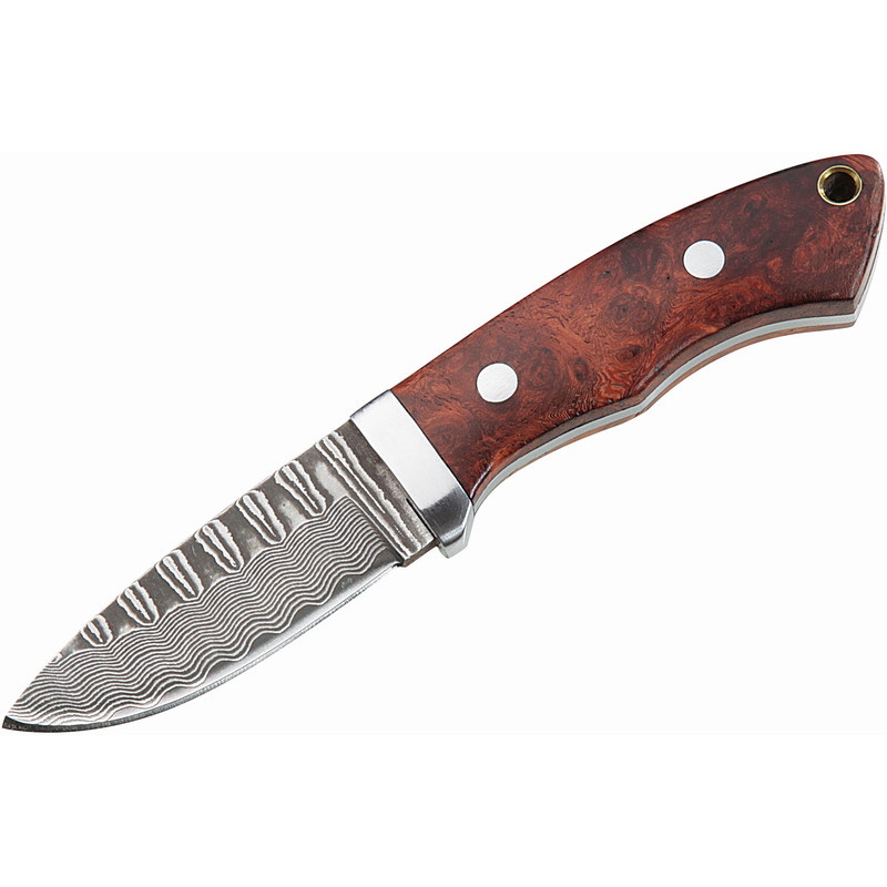 Herbertz Coltelli Coltello con lama damasco, impugnatura in legno