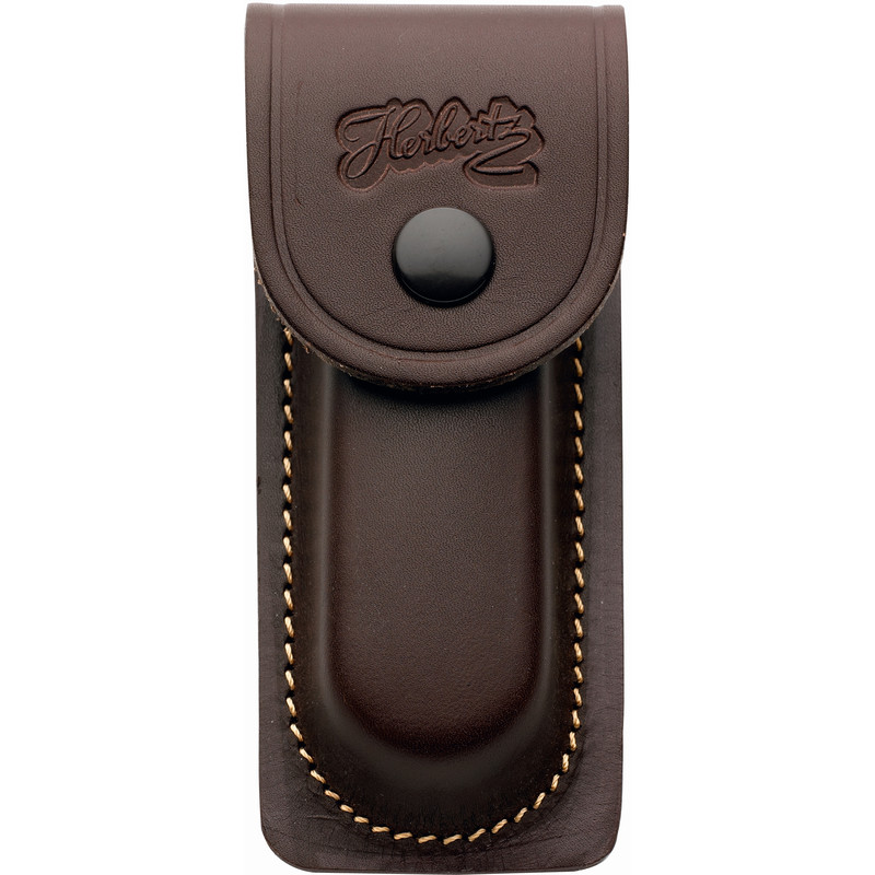 Herbertz Custodia in pelle per coltelli tascabili 2653090, marrone, per 9cm