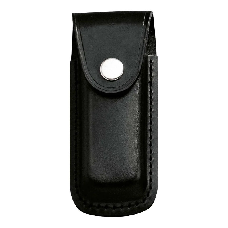Herbertz Custodia in pelle per coltelli tascabili 2649110, nero, per 11 cm