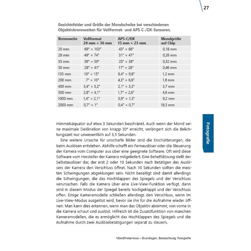 Astronomie-Verlag Eclissi di Luna - Fondamenti, osservazione, fotografia (in tedesco)