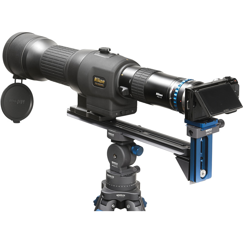 Novoflex QPL-SCOPE S Supporto cannocchiali per digiscoping con visione diritta