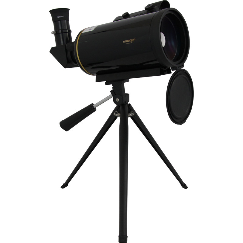 Omegon Telescopio MightyMak 80 Maksutov di con cercatore a LED