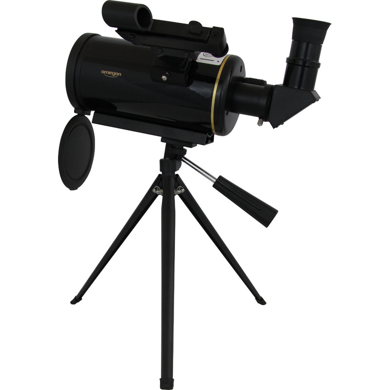 Omegon Telescopio MightyMak 80 Maksutov di con cercatore a LED