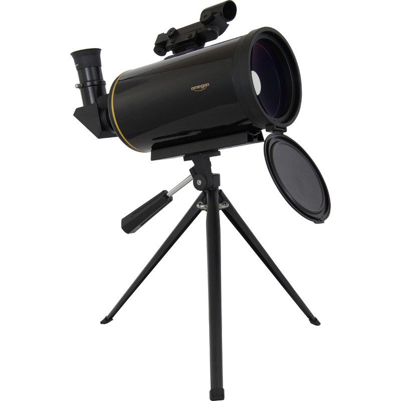 Omegon Telescopio MightyMak 90 Maksutov di con cercatore a LED