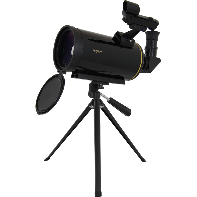 Omegon Telescopio MightyMak 90 Maksutov di con cercatore a LED