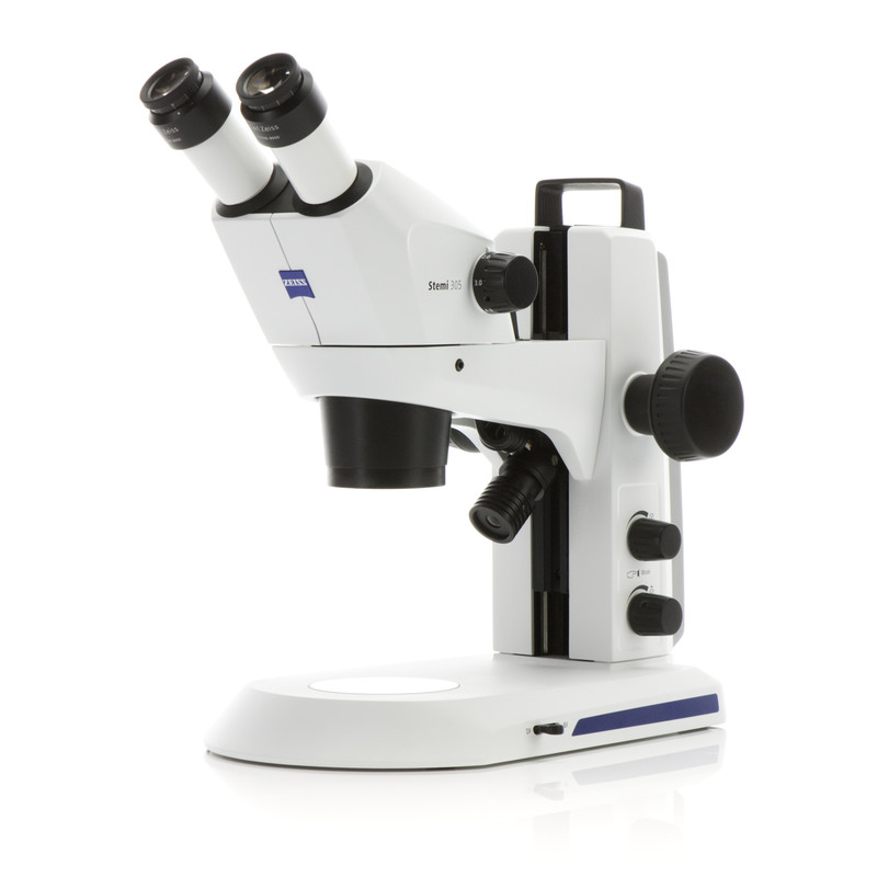 ZEISS Microscopio stereo zoom Stemi 305, EDU, bino, Greenough, w.d.110mm, 10x/23, 0.8x -4.0x