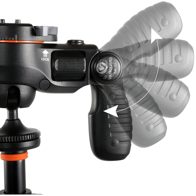 Vanguard Treppiede Aluminio Alta CA 233AGH