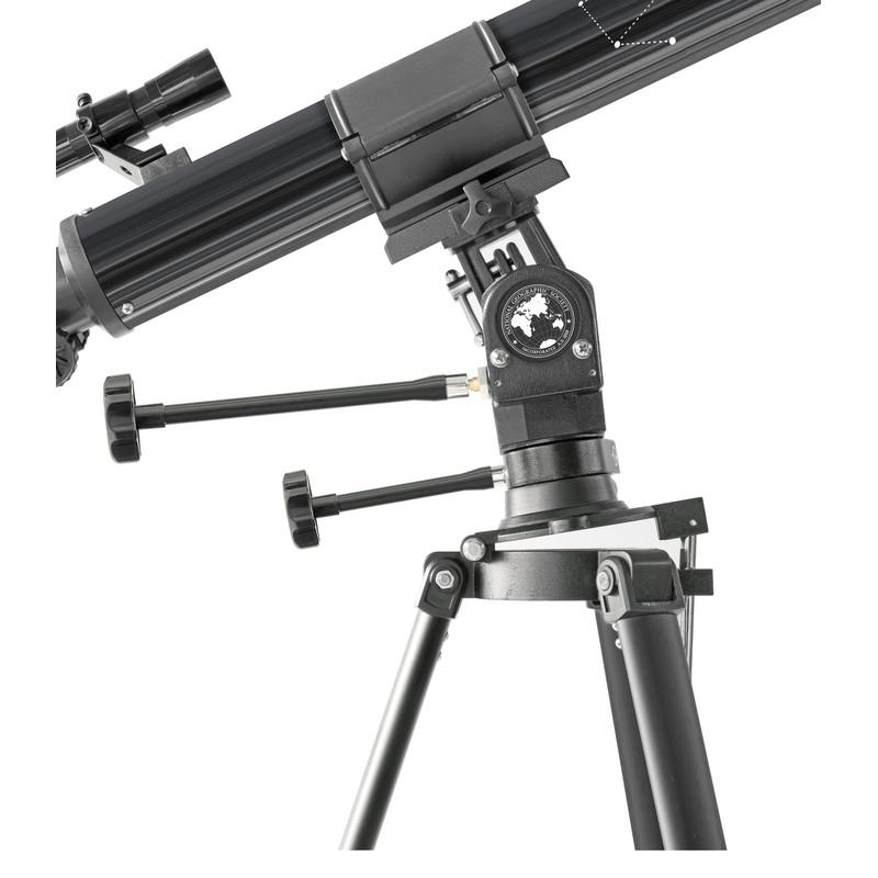 National Geographic Telescopio AC 70/900 AZ-EQ MPM