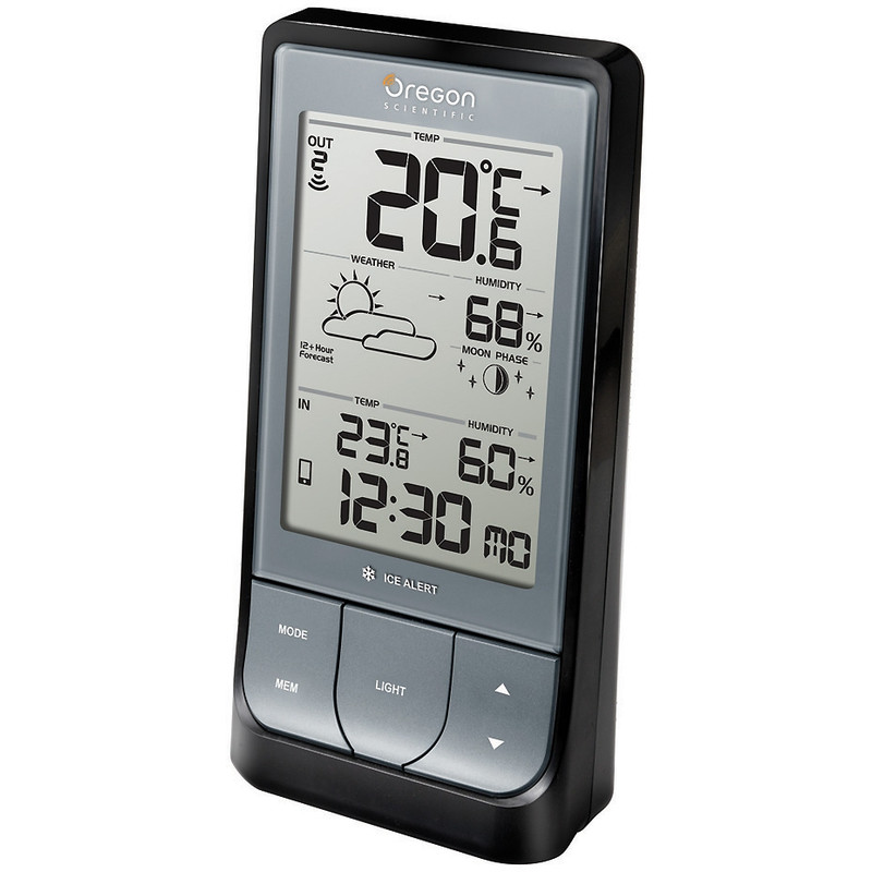 Oregon Scientific Stazione meteo WEATHER@HOME Bluetooth BAR 218HG