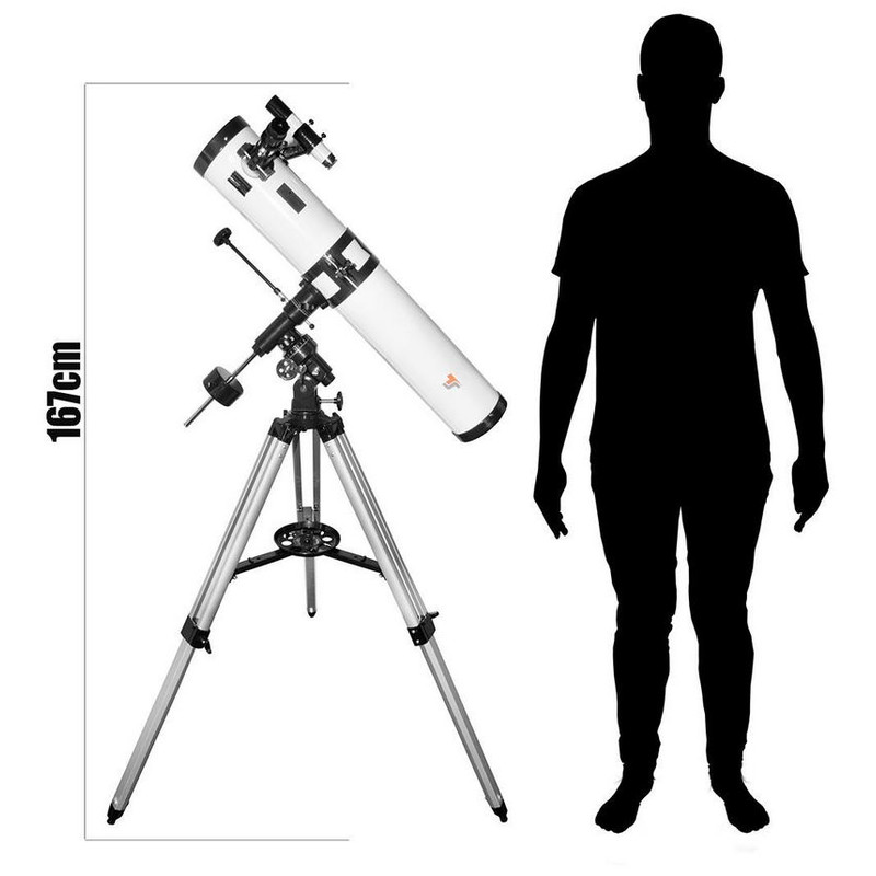 TS Optics Telescopio N 114/900 Starscope EQ3-1