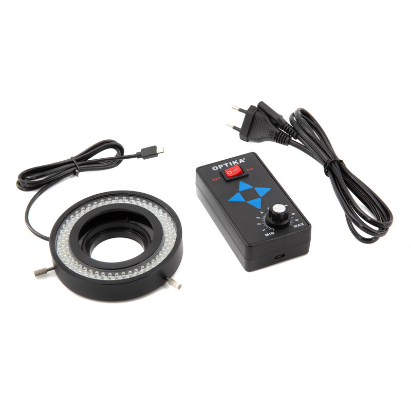 Optika Lampada ad anello CL-16.1, 144-LED, UK