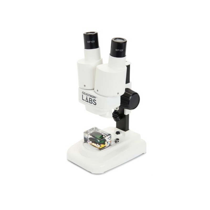 Celestron Microscopio stereo LABS S20, 20x LED,