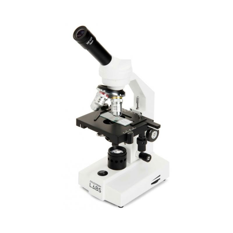 Celestron Microscopio LABS CM2000CF, mono, 40x, 10x, 400x, 800x,1000x 2000x, LED