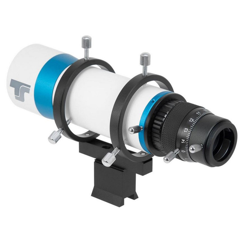 TS Optics Guidescope Telescopio guida e cercatore per con messa a fuoco micrometrica Deluxe 60 mm