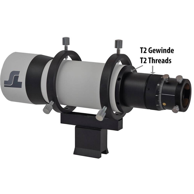 TS Optics Guidescope Telescopio guida e cercatore per con messa a fuoco micrometrica Deluxe 60 mm