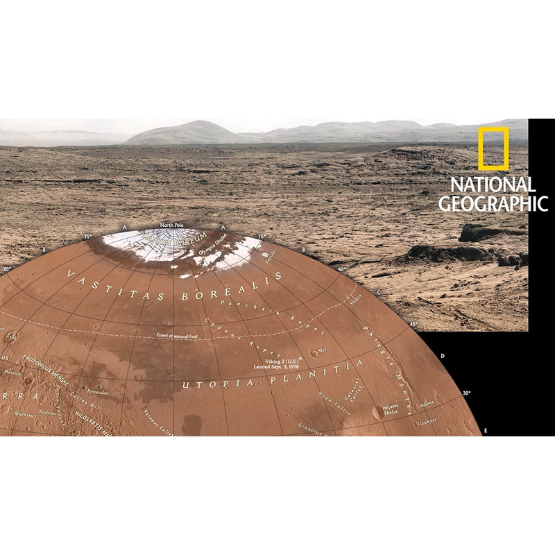 National Geographic Globo Red Planet 30cm