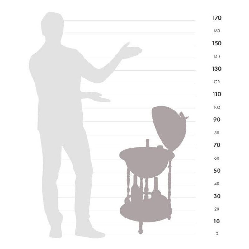 Zoffoli living Globo bar Tucano 42cm