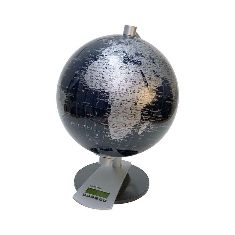 Stellanova Globo Mappamondo con orari del mondo 28cm