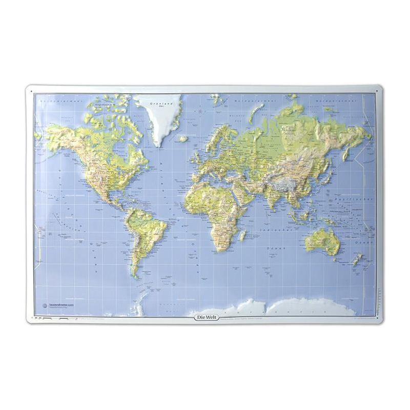 Stellanova Mappa del Mondo Planisfero magnetico 3D, M 1:73 Mio.