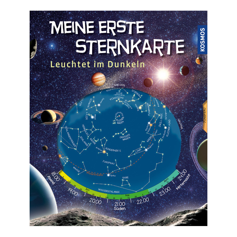 Kosmos Verlag Carta Stellare Meine erste Sternkarte