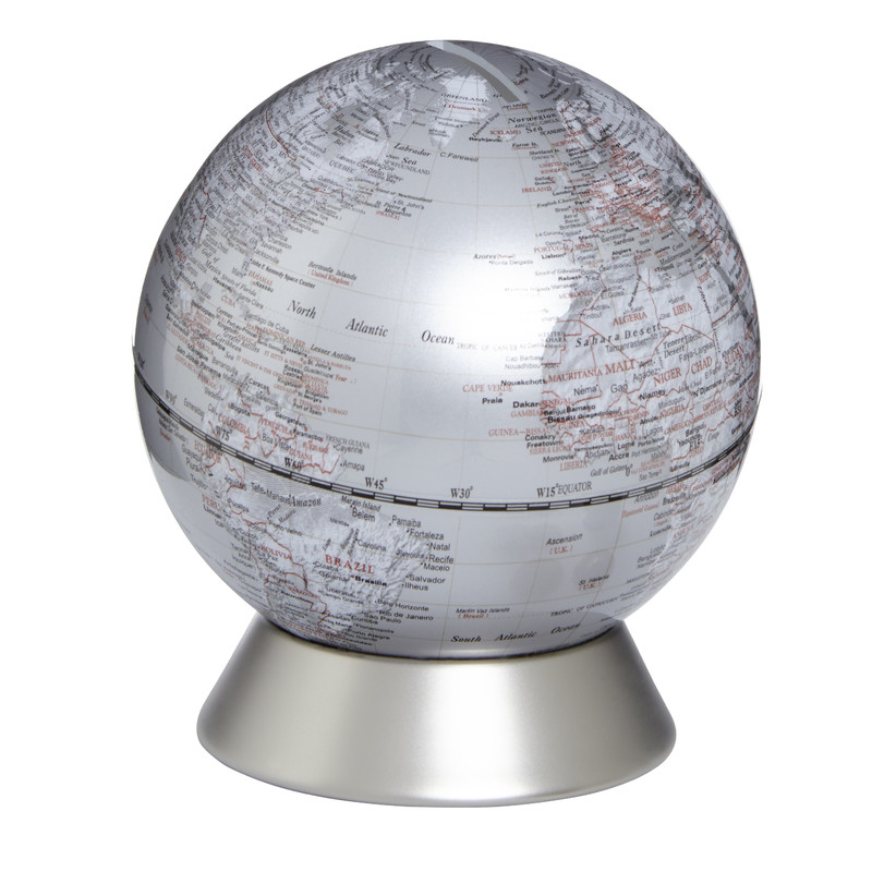 TROIKA Globo Salvadanaio Orion Silver