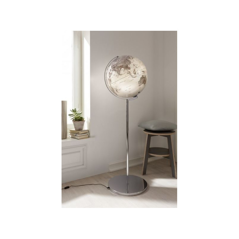 TROIKA Globo da terra Sojus Silver 43cm