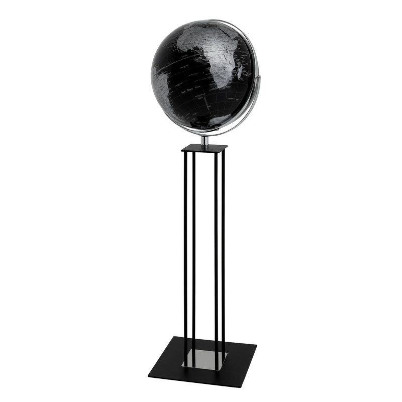 TROIKA Globo da terra Worldtrophy Black 43cm