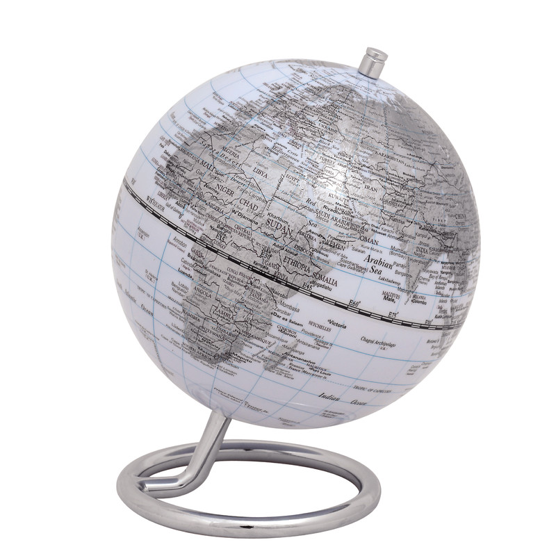 TROIKA Mini Globo Galilei White 13cm