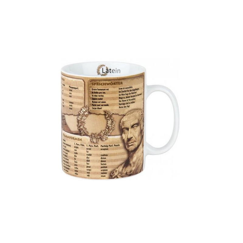 Könitz Tazza Wissensbecher Latein