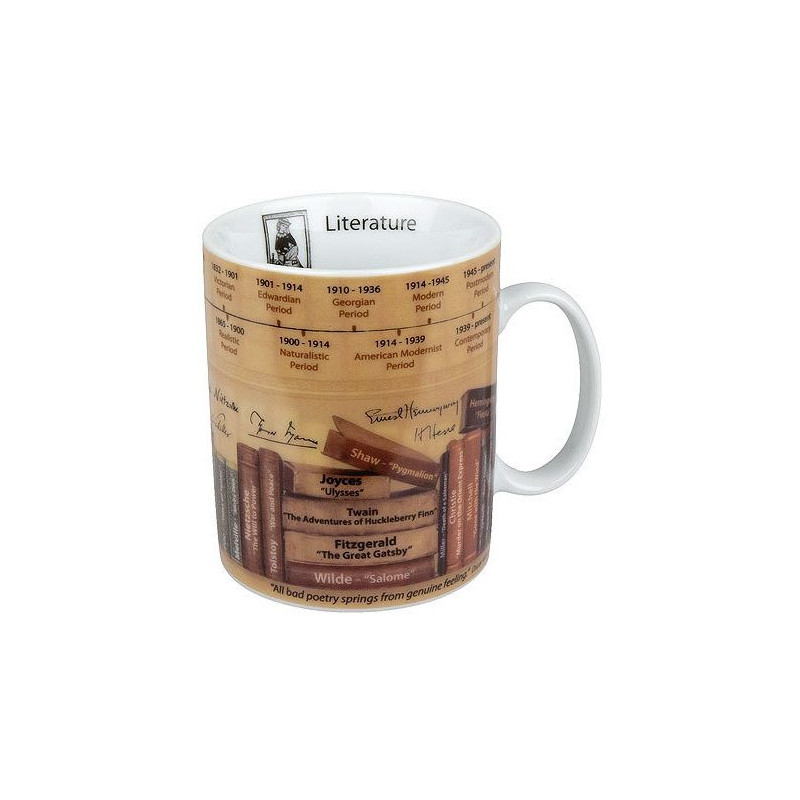 Könitz Tazza Mugs of Knowledge Literature